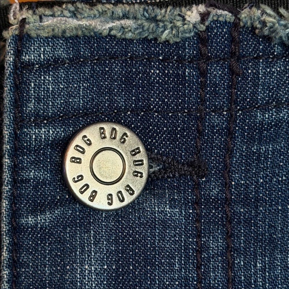 SILENCE + NOISE Mia Star Applique Denim Micro Mini Skirt - Picture 8 of 14